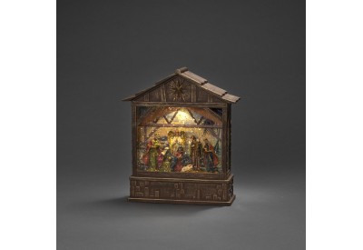 Konstsmide Nativity Scene Water Lantern 